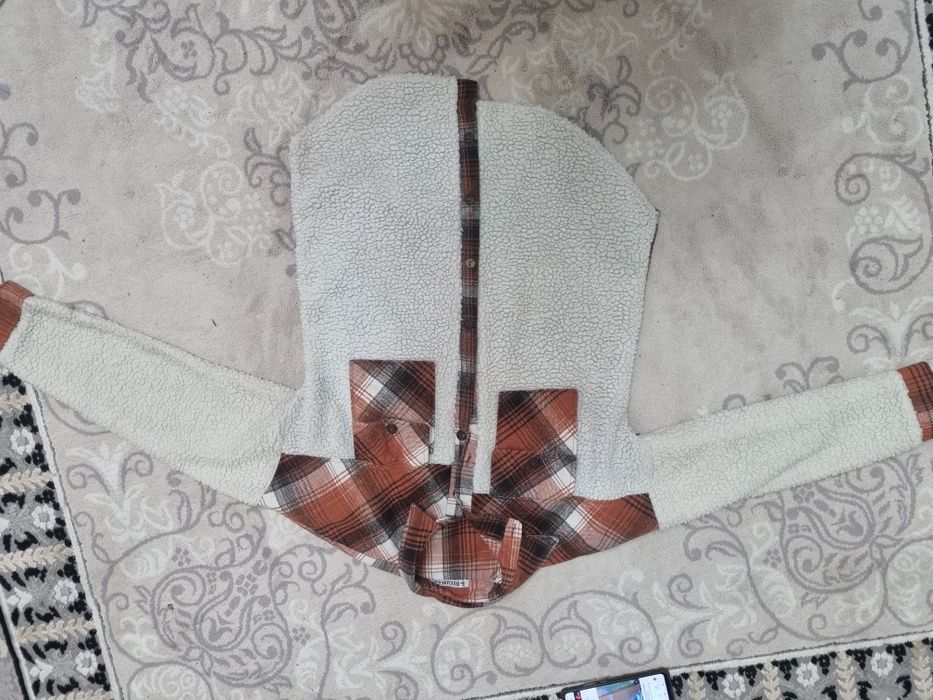 рубашка кофта теплая