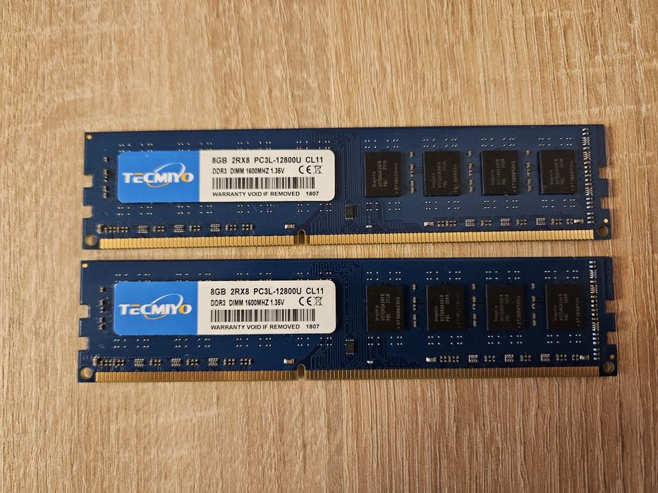 Kit memorii 2x 8GB DDR3 1600Mhz Hynix dual channel