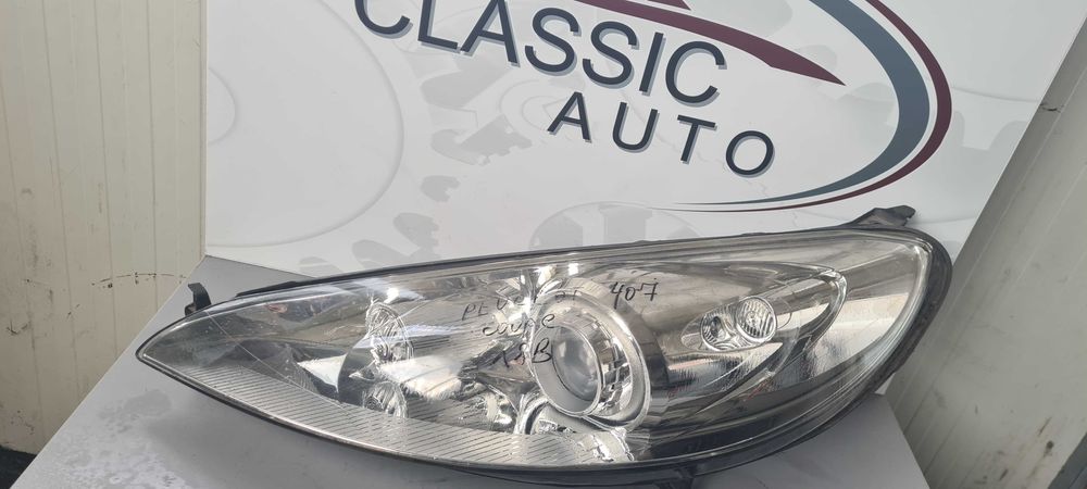 Фар Peugeot 407 coupe xenon