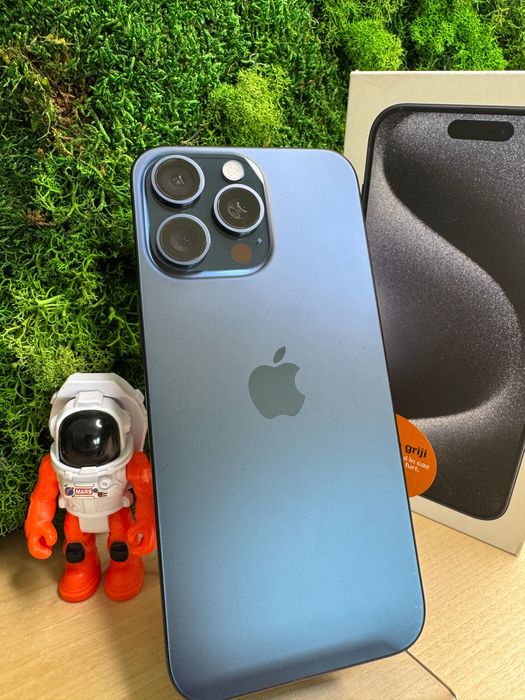 iPhone 15 Pro Max Blue Titanium 256GB 89% Baterie #7008