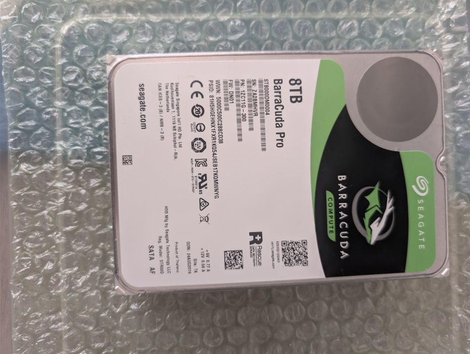 Hard disk , HDD . 8TB/6TB/4TB