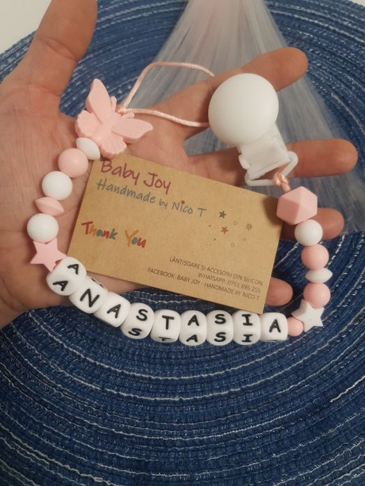 Lănțișoare suzeta din silicon