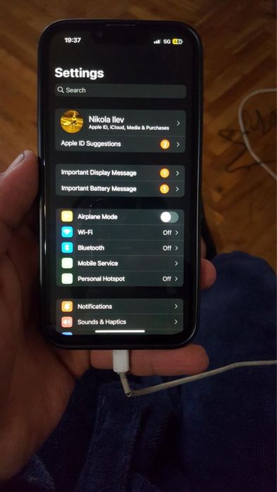 iPhone 13 256gb със забележки /няма iCloud