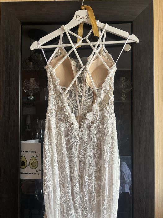 Булчинска рокля София Борисова (Romantika fashion) + ПОДАРЪК воал