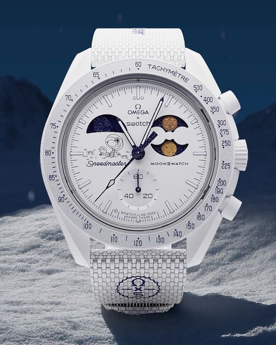 Omega x Swatch MoonSwatch Mission to Earthphase Moonshine Gold Cold Moon