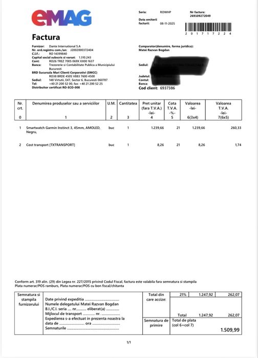 Garmin Instinct 3 Amoled