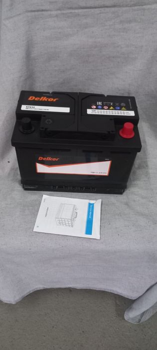 Аккумулятор Delkor 74A прв Ю.Корея для Malibu Captiva Tracker Equinox