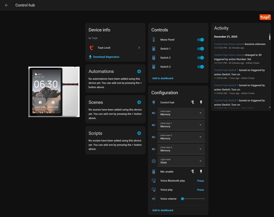 MOES,TONGOU,wifi,zigbee Home Assistant
