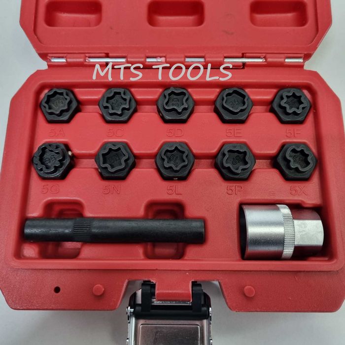 Set chei speciale antifurt MERCEDES 12 piese 5571