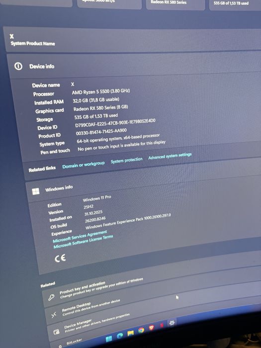 Vand pc gaming  in stare excelenta