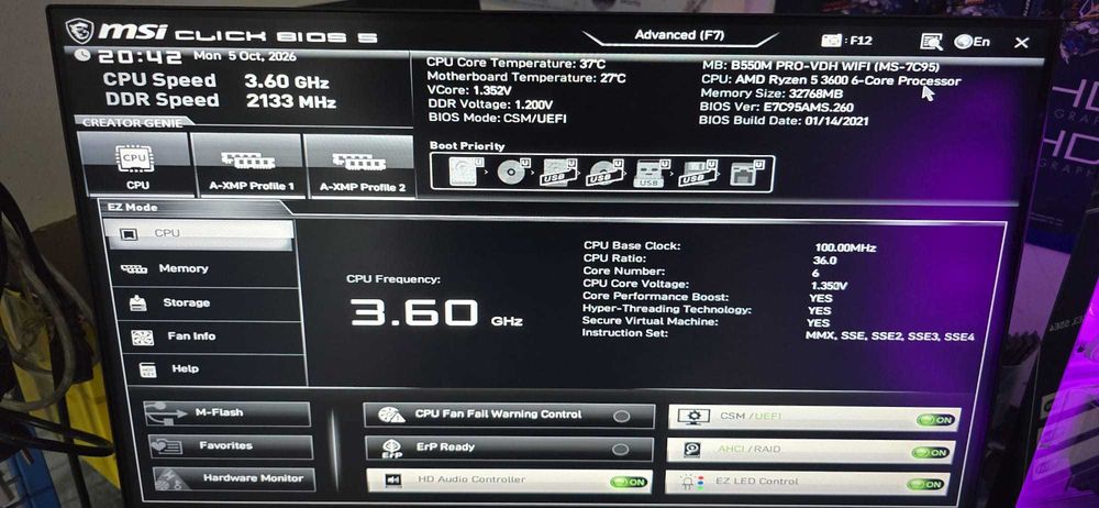 Calculator gaming rtx2060/Ryzen/32gb