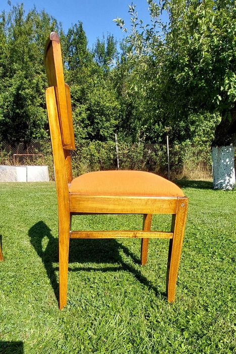 Масивни трапезни столове 9бр