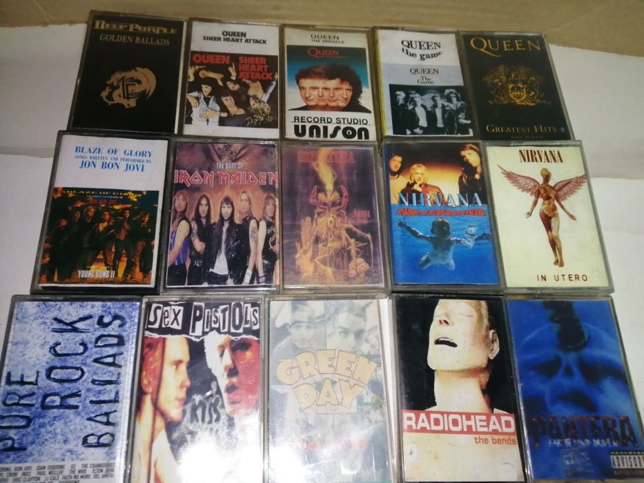 Касети с Рок и метъл изпълнители