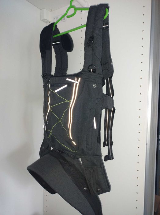 Раница за бебеносене с много сериозна подкрепа на кръста.