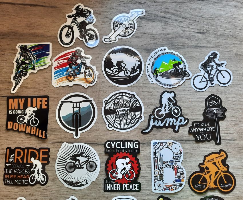 Велостикеры водонепроницаемые