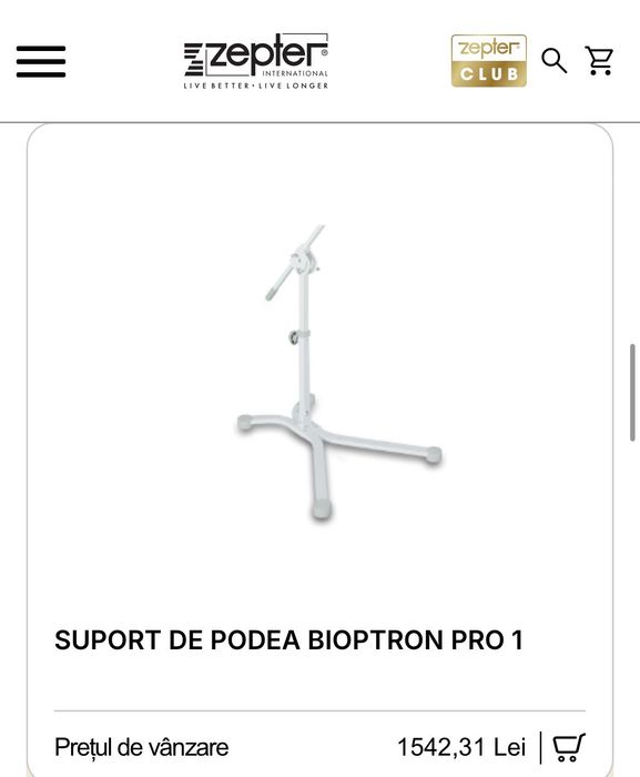Bioptron Pro 1 Floor Stand