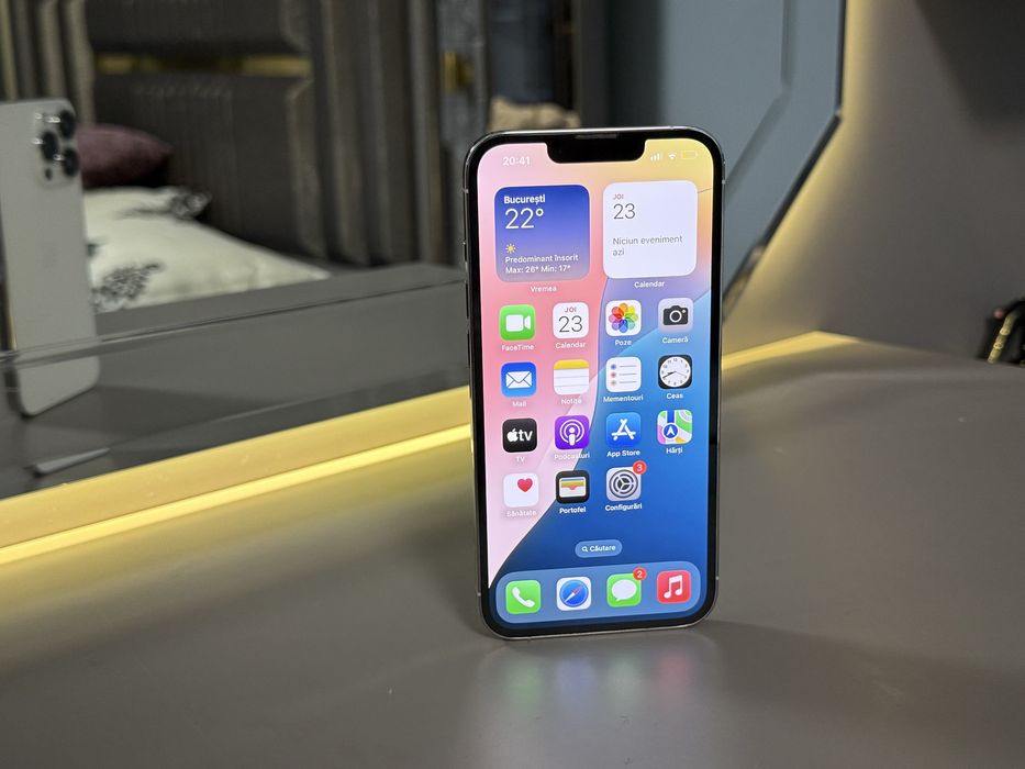 • Vand IPhone 13 Pro Silver [ 128Gb ]