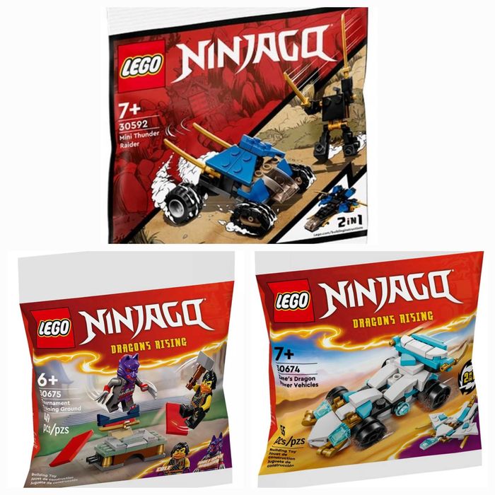 Нови Lego пликчета (polybags) различни модели