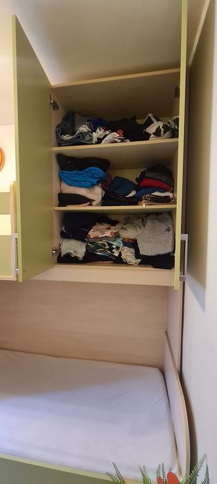 Mobila etajata copii , cu 2 paturi