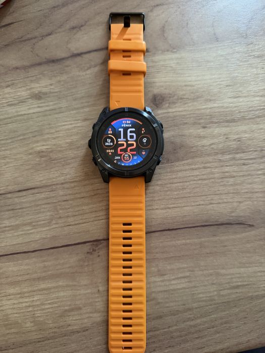 Garmin Fenix 8 Sapphire DLC  Amoled Titanium 51 mm, нов, с гаранция