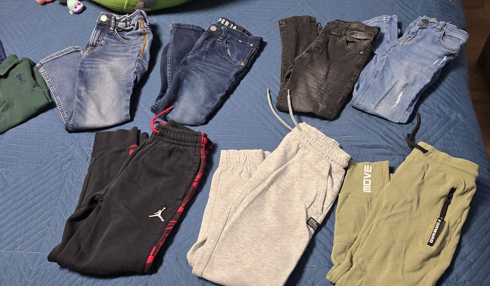 Дрехи момче от 110/116/122/128 Всичко в описанието.