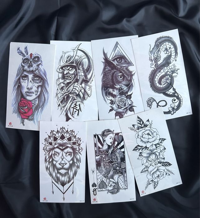 Временные татуировки