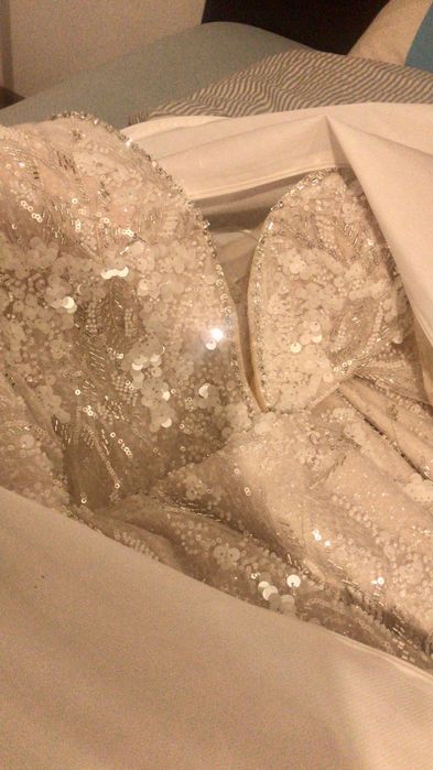 Rochie mireasa sirena cu trena detasabila Mireasa Moderna