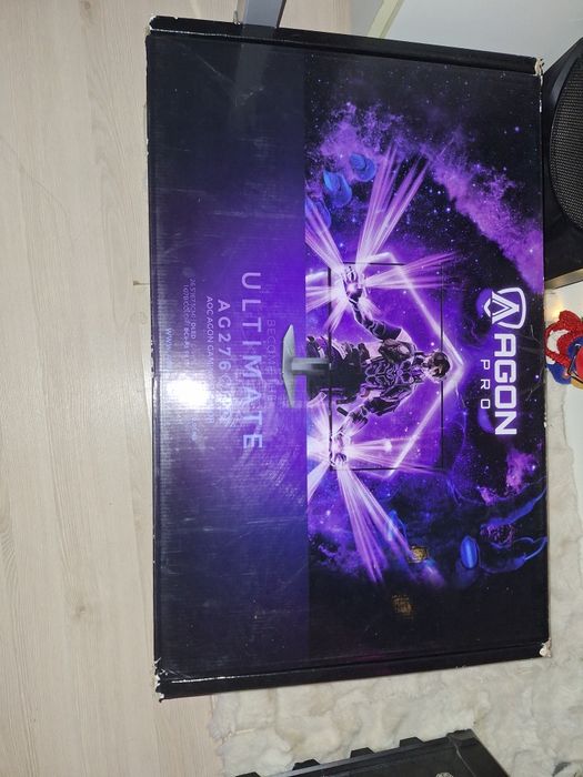 Monitor Gaming AOC, AGON, PRO, 26.7", QD-OLED, QHD, 240Hz, 0.03ms