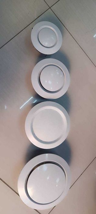 Пластиковые вентиляционные решётки c регулирования Диффузоры