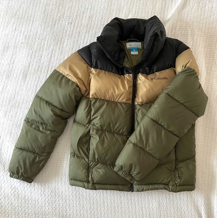 Geaca COLUMBIA rezistenta la apa cu model colorblock Puffect