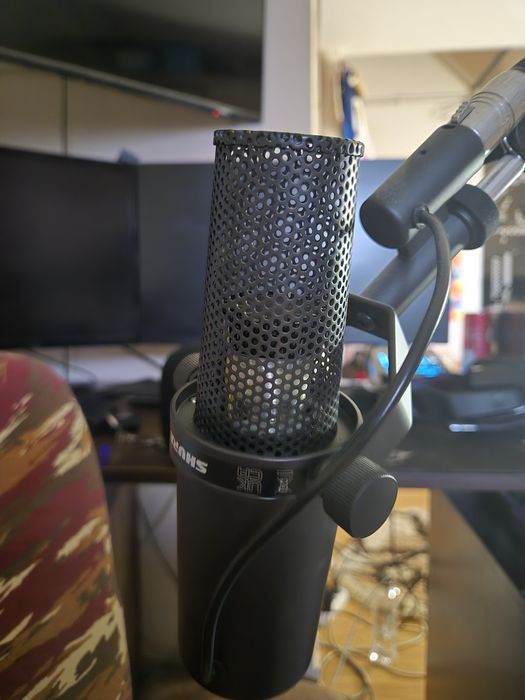 Microfon shure sm7b plus interfață audio go xlr mini