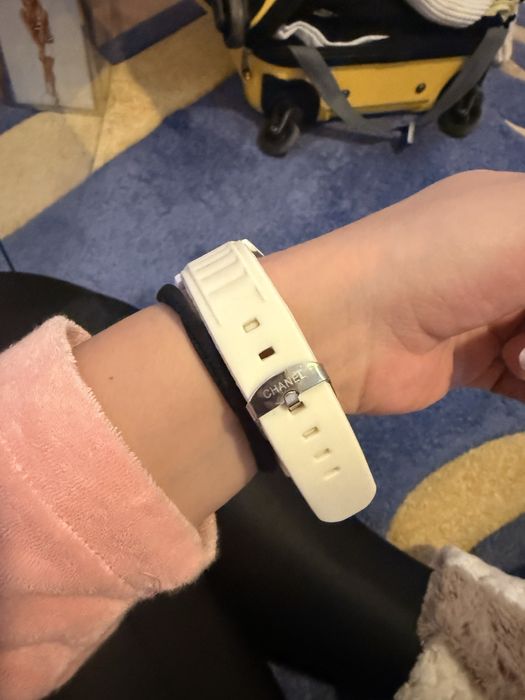 Ceas  alb stil Chanel