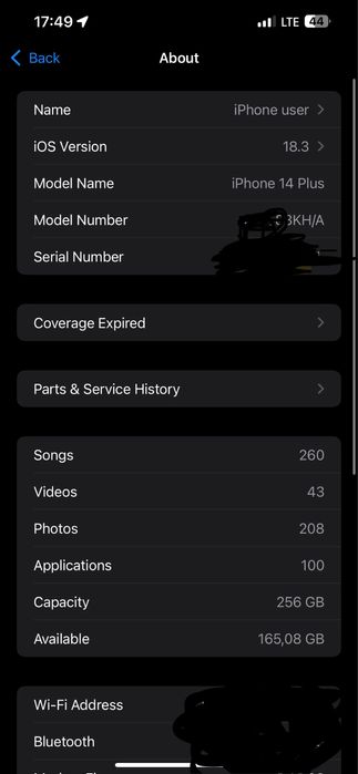 iphone 14 plus 256 gb