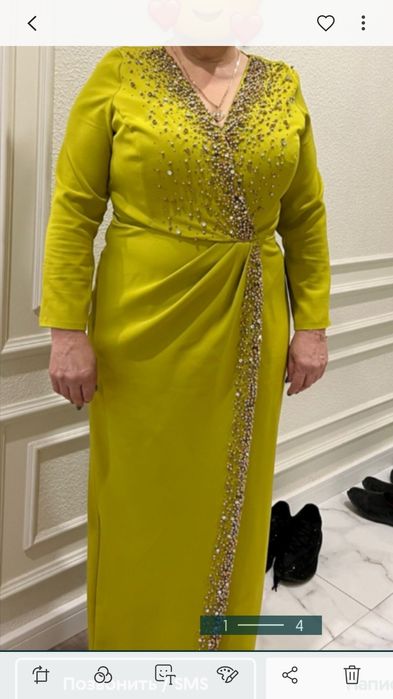 Продам шикарное платье