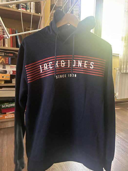 Оригинален суитчър с качулка Jack & Jones