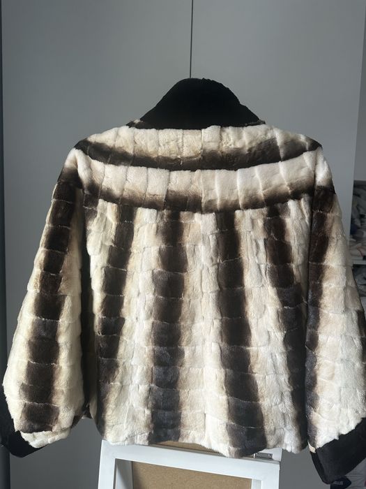 Capă de blană naturală de vizon (nurcă) buc. intreaga premium, mar 44