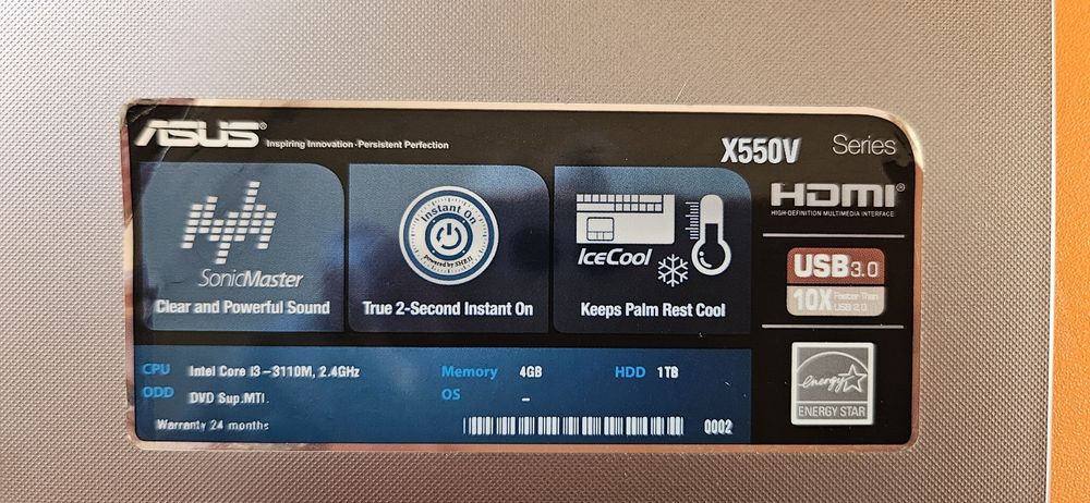 Лаптоп Asos HDMI