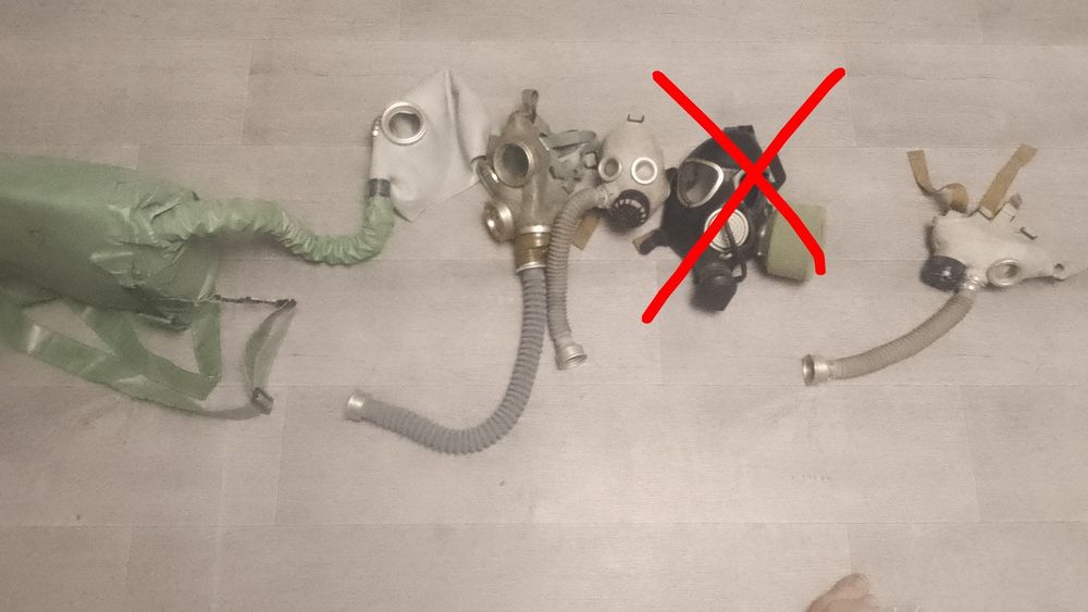 Продам противогазы и зфо