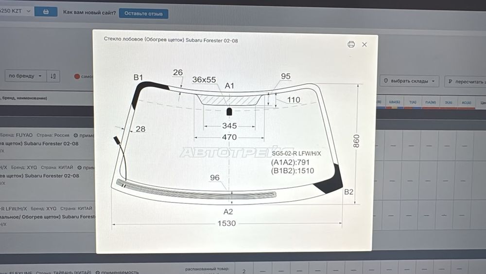 Продам автостекольный бизнес