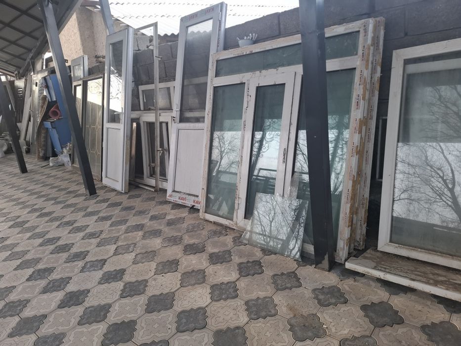 Бу пластик есик терезелер сатылады