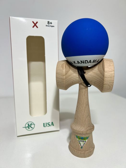 Kendama Japan - Bila cu Rubber Grip (Asemanatoare cu Krom)