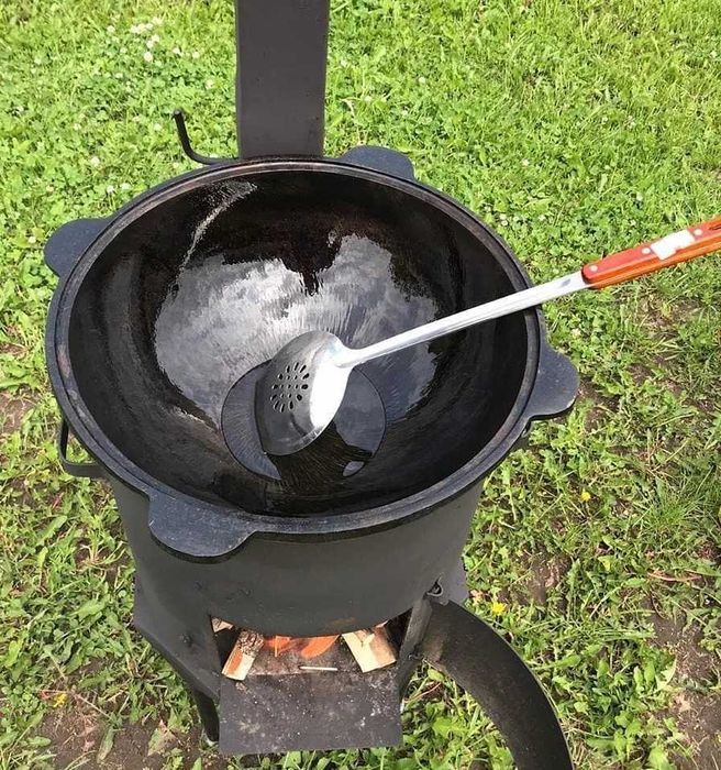 Казан чугунный узбекский