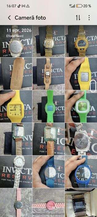 Ceasuri de dama și bărbați 50 de lei bucata