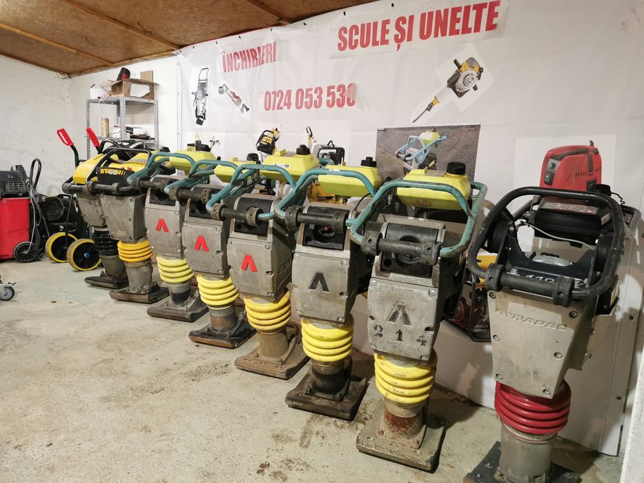 Mai compactor de inchiriat cangur, talpa compactoare batator inchiriez