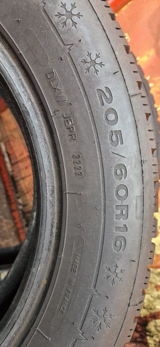 2 Anvelope Dunlop 205 60 R16 M+S . Dot 2022