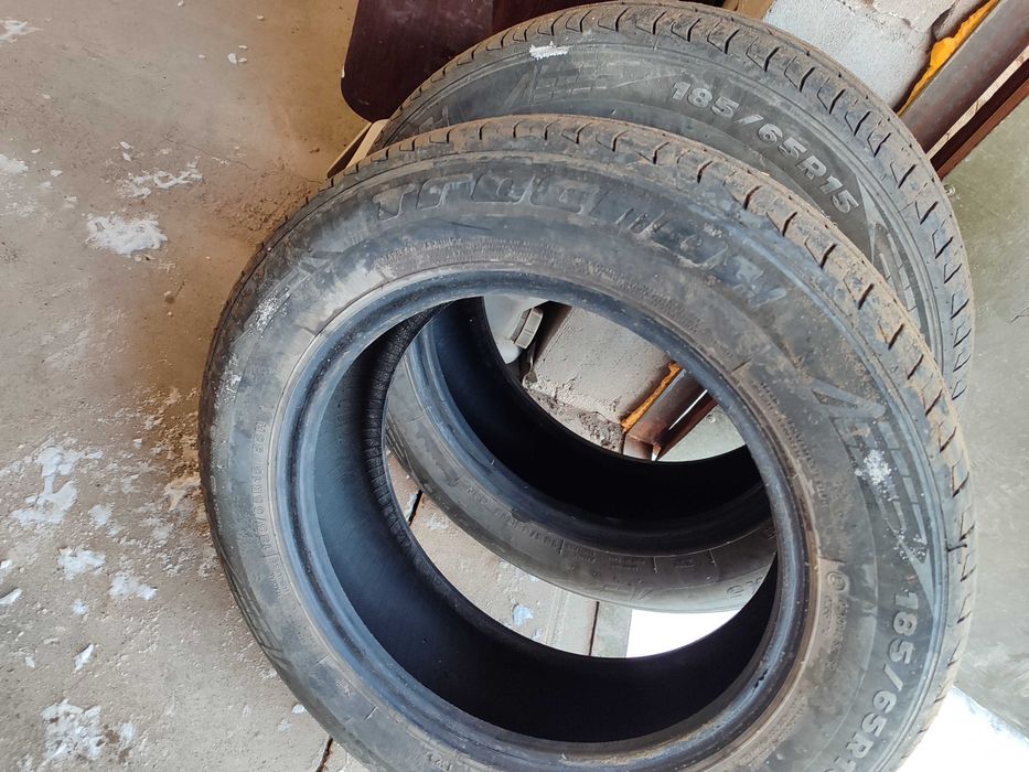 Продам автошины летние на Киа Рио