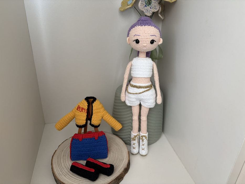 Плетена кукла Руми