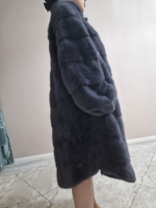 Норковый шуба красивый