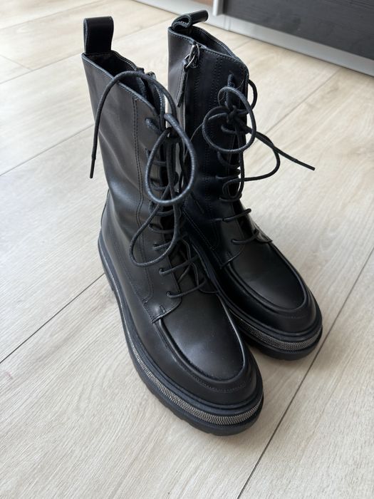 Боти от естествена кожа Brunello Cucinelli