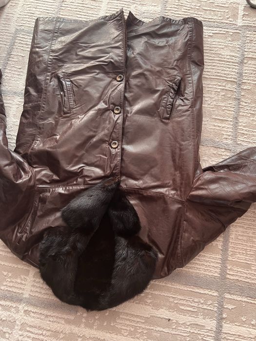 Дубленка мужская б/у